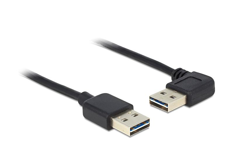 Delock Easy - USB-kabel - USB til USB - 2 m
