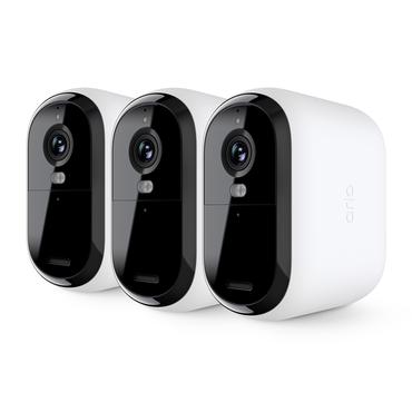 Arlo Essential 2K XL udendørs overvågningskamera, 3-pack
