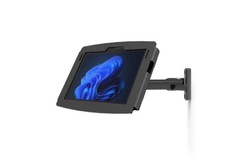 Compulocks iPad 10th Space Enclosure Tilting Stand 8" Plus Hub Black monteringssæt - vippe- og drejelig - for tablet - sort