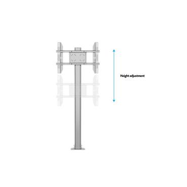 Multibrackets M Display Stand 180 Single ställ - för platt panel - silver