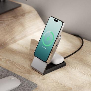 ALOGIC MagSafe-laddare med bordsdocka