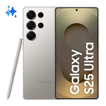 Samsung Galaxy S25 Ultra - titangrå - 5G smartphone - 256 GB - GSM