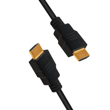LogiLink CH0080 HDMI-kabel 5 m HDMI Type A (Standard) Sort