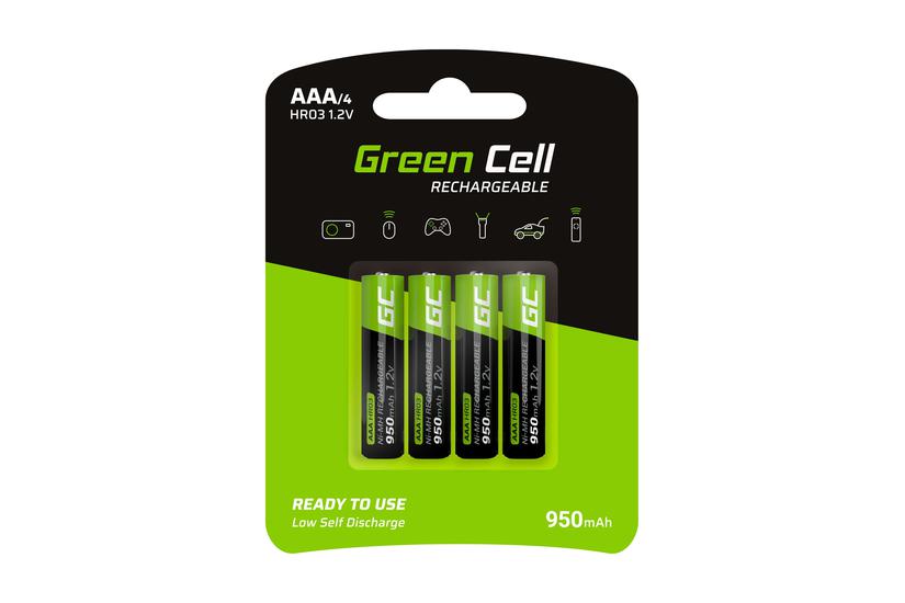 Green Cell HR03 batteri - 4 x AAA - NiMH