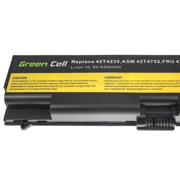 Green Cell - batteri til b&aelig;rbar computer - Li-Ion - 4400 mAh