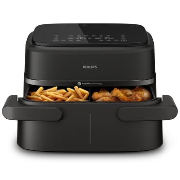 Philips 1000 series NA150/00 fryer Double 7.1 L 2450 W Hot air fryer Black