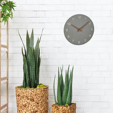 TFA 60.3054.10 Analogue Wall Clock grey