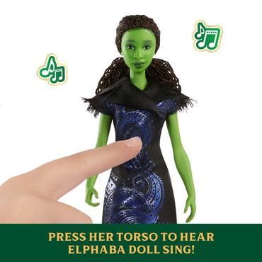 Mattel WICKED FOR GOOD SYNGENDE ELPHABA-DUKKE