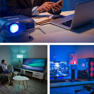 Qoltec GOLD - HDMI-kabel med Ethernet - 1 m