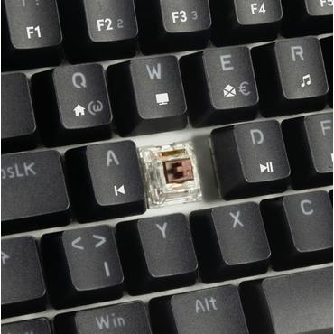 SPEEDLINK SL-670015-BK tastatur Spil USB QWERTZ Tysk Sort