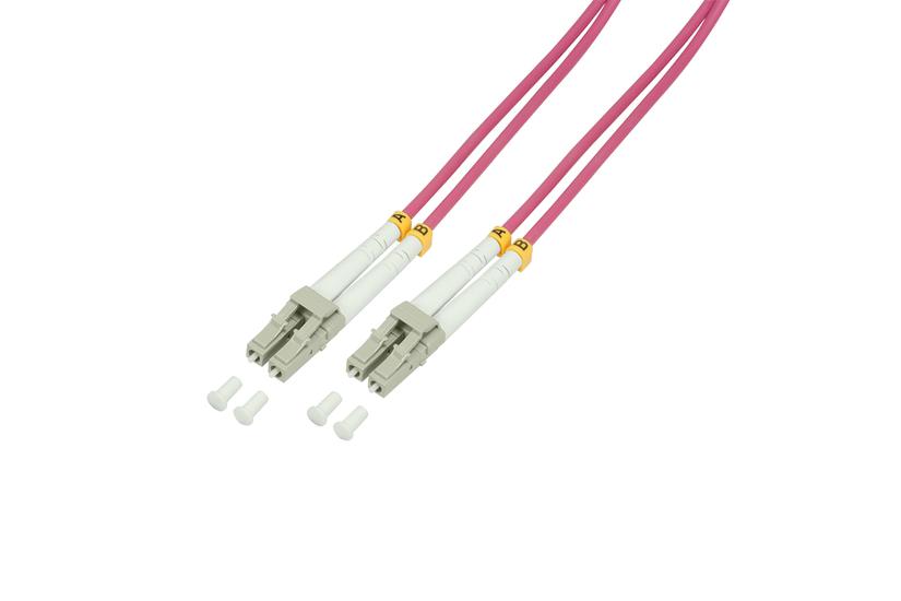 LogiLink 5m, LC - LC InfiniBand og fiberoptisk kabel Violet