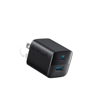 Anker 323 Dual-Port 33W Charger Black Wall Charger
