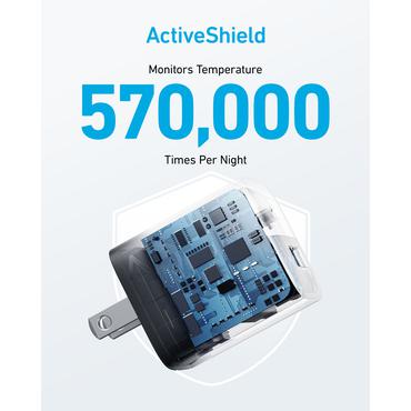 Anker 323 Dual-Port 33W Charger Black Wall Charger