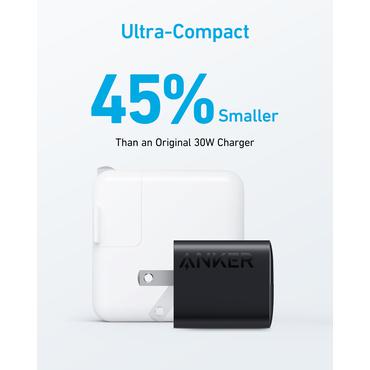 Anker 323 Dual-Port 33W Charger Black Wall Charger