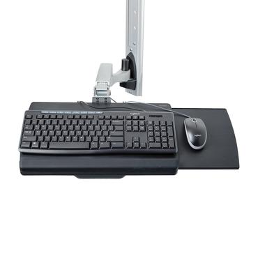 StarTech.com Wall Mount Workstation, VESA Mount For 32" Monitors (22lb/10kg), Fully Articulating Arms For Single Monitor Mount & Keyboard Tray