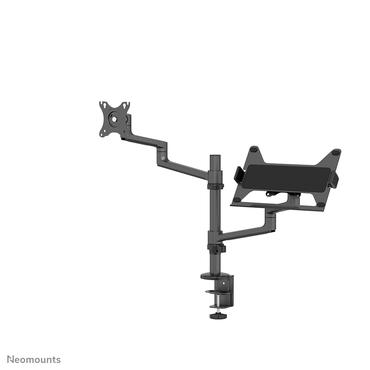 Neomounts DS20-425BL2 monteringss&aelig;t - fuldbev&aelig;gelses justerbar arm - for LCD display / notebook - sort