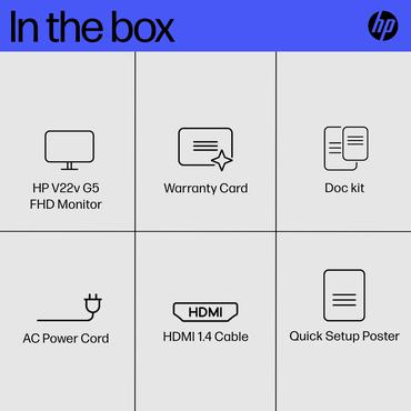 V22V G5 Computer Monitor 54.5