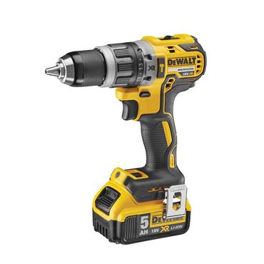 DeWALT DCK266P2 elektrisk skruetr&aelig;kker & slagbor Gul