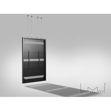 Multibrackets M Pro Series h&ouml;lje - stor - f&ouml;r LCD-display - vajer - svart