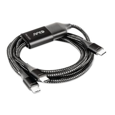 Club 3D - USB typ C-kabel - 24 pin USB-C till 24 pin USB-C - 1.83 m