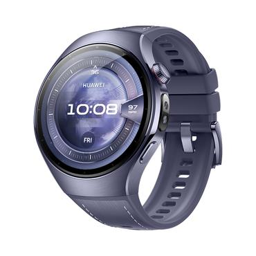 Huawei Watch 5 - aerospace-grade titanium - smart ur med rem - lilla
