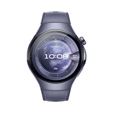 Huawei Watch 5 - aerospace-grade titanium - smart ur med rem - lilla