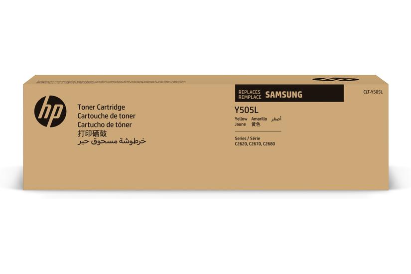 Samsung CLT-Y505L High Yield Original-tonerpatron, gul