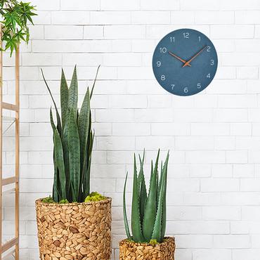 TFA 60.3054.06 Analogue Wall Clock pigeon blue