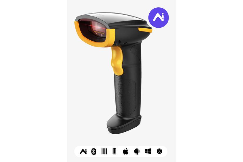 inateck Barcodescanner 21 AI black [BCST-21-AI_Black]