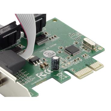 Conceptronic SRC01G - seriell adapter - PCIe - RS-232 x 2