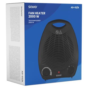 Savio AD-02 B ventilator Sort