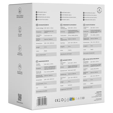 Savio AD-02 B ventilator Sort