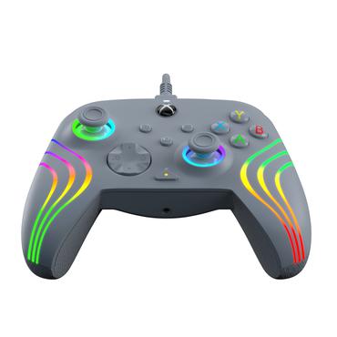PDP Afterglow Wave Grå USB Gamepad Analog/digital PC, Xbox One, Xbox Series S, Xbox Series X