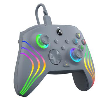 PDP Afterglow Wave Grå USB Gamepad Analog/digital PC, Xbox One, Xbox Series S, Xbox Series X