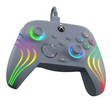 PDP Afterglow Wave Grå USB Gamepad Analog/digital PC, Xbox One, Xbox Series S, Xbox Series X