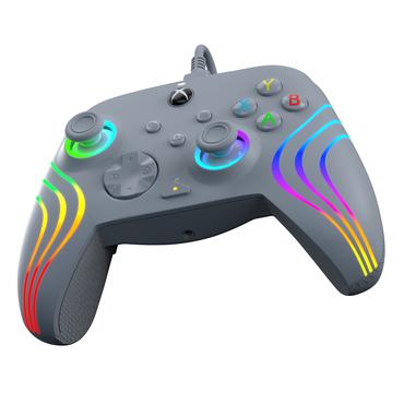 PDP Afterglow Wave Grå USB Gamepad Analog/digital PC, Xbox One, Xbox Series S, Xbox Series X