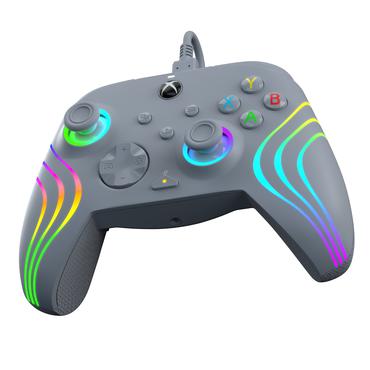 PDP Afterglow Wave Grå USB Gamepad Analog/digital PC, Xbox One, Xbox Series S, Xbox Series X
