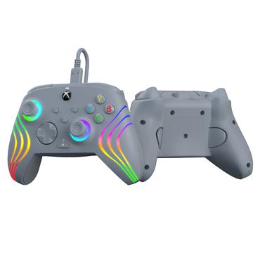 PDP Afterglow Wave Grå USB Gamepad Analog/digital PC, Xbox One, Xbox Series S, Xbox Series X