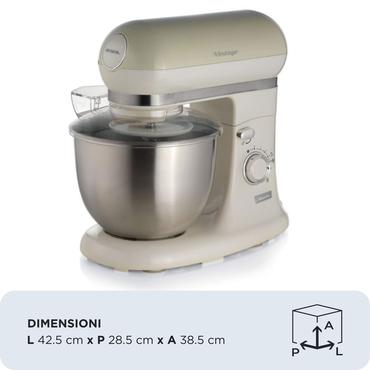 Ariete Vintage 1588/03 - k&ouml;ksmaskin - 2400 W - beige