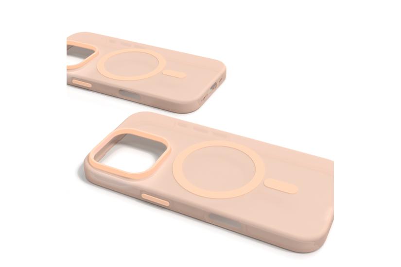 iPhone 16 Pro silicone cover DAYLIGHT, semi-transp., beige