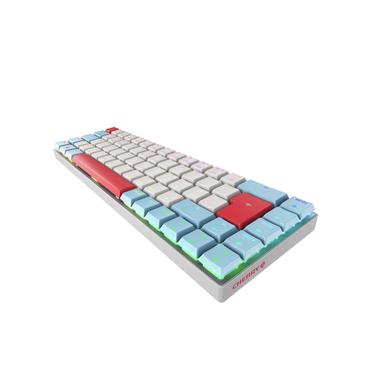 CHERRY MX MX-LP 2.1 - tangentbord - kompakt - QWERTZ - tysk - vit Inmatningsenhet