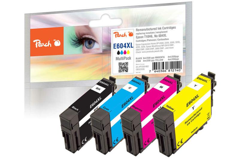Peach Epson Patrone Epson Nr.604XL  MultiPack remanufactured