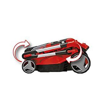 Einhell RASARRO 36/36 (2x3Ah Plus) Power X-Change Akku Rasenmäher inkl. 2. Akku, inkl. Ladegerät, mit Schnellspannern, Einstellbarer Holm, Höhenverstellbarer (3413282)