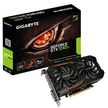 Gigabyte GeForce GTX 1050 Ti OC 4G - NVIDIA GTX1050Ti - 4GB GDDR5