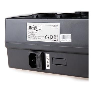 EnerGenie EG-UPS-002 UPS-enhed Interaktivt indgangsstik 0,85 kVA 510 W