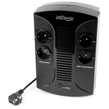 EnerGenie EG-UPS-002 UPS-enhed Interaktivt indgangsstik 0,85 kVA 510 W