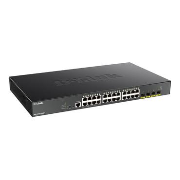 D-Link DGS 1250-28XMP - switch - 28 portar - smart - rackmonterbar