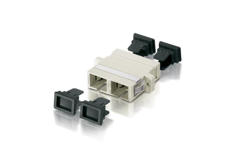 Equip 156145 fiber adapter SC 12 stk Beige