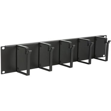 2U 19" CABLE ORGANIZER PANEL,