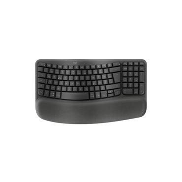 Logitech Ergo Series - tangentbord - QWERTZ - tysk - grafit Inmatningsenhet